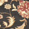 Surya Alfredo AFR-3301 Black Machine Loomed Area Rug Sample Swatch