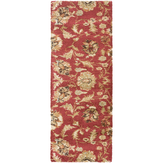 Surya Alfredo AFR-3302 Burgundy Area Rug 2'7'' x 7'3'' Runner