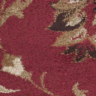 Surya Alfredo AFR-3302 Burgundy Machine Loomed Area Rug Sample Swatch