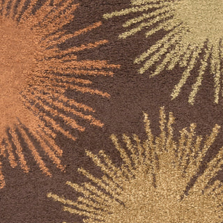 Surya Alfredo AFR-3305 Chocolate Machine Loomed Area Rug Sample Swatch