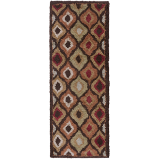 Surya Alfredo AFR-3307 Chocolate Area Rug 2'7'' x 7'3'' Runner