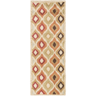 Surya Alfredo AFR-3308 Tan Area Rug 2'7'' x 7'3'' Runner