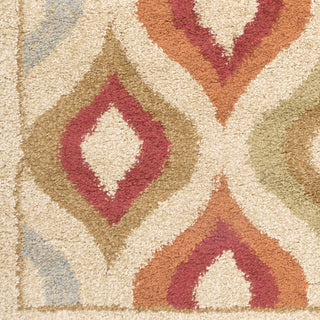 Surya Alfredo AFR-3308 Tan Machine Loomed Area Rug Sample Swatch