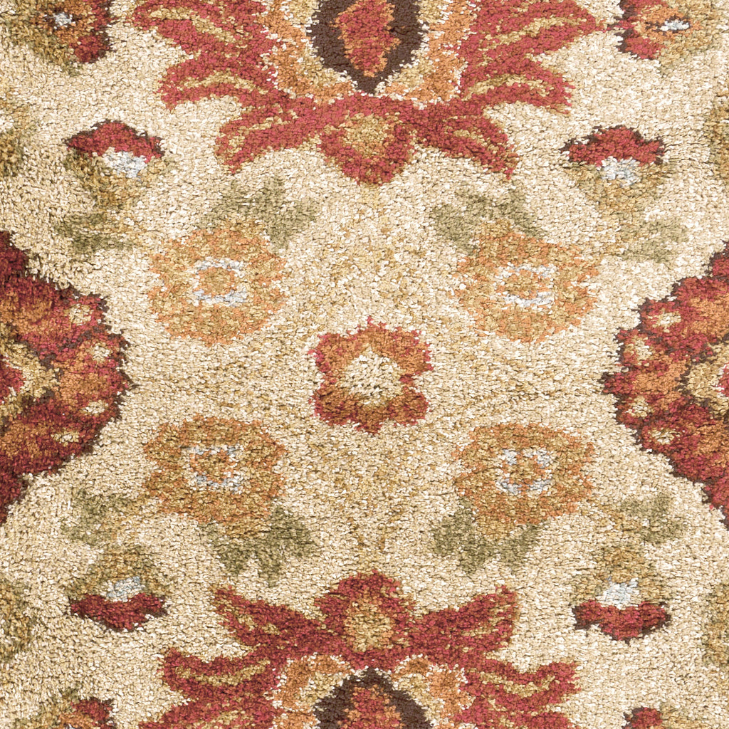 Surya Alfredo AFR-3316 Beige Machine Loomed Area Rug Sample Swatch