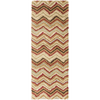 Surya Alfredo AFR-3317 Burgundy Area Rug 2'7'' x 7'3'' Runner