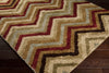 Surya Alfredo AFR-3317 Burgundy Machine Loomed Area Rug Corner Shot