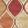 Surya Alfredo AFR-3319 Burgundy Machine Loomed Area Rug Sample Swatch