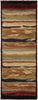 Surya Alfredo AFR-3321 Chocolate Area Rug 2'7'' X 7'3'' Runner