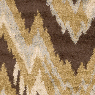 Surya Alfredo AFR-3322 Chocolate Machine Loomed Area Rug Sample Swatch