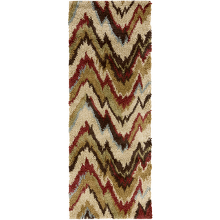 Surya Alfredo AFR-3323 Burgundy Area Rug 2'7'' x 7'3'' Runner