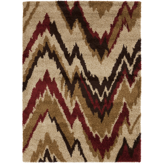 Surya Alfredo AFR-3323 Burgundy Area Rug 5'3'' x 7'3''