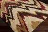 Surya Alfredo AFR-3323 Burgundy Machine Loomed Area Rug Corner Shot