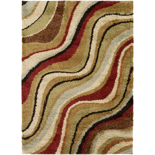 Surya Alfredo AFR-3324 Burgundy Area Rug 5'3'' x 7'3''