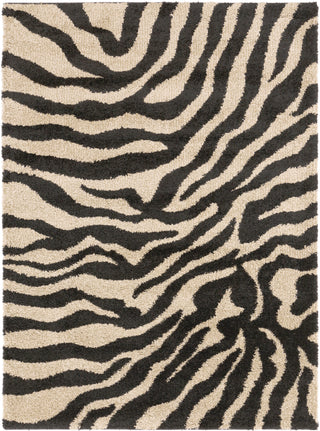 Surya Alfredo AFR-3325 Black Area Rug 5'3'' x 7'3''