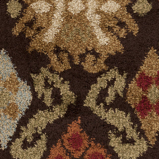 Surya Alfredo AFR-3329 Chocolate Machine Loomed Area Rug Sample Swatch