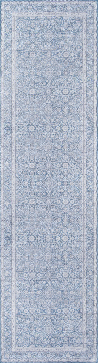 Momeni Afshar AFS-8 Blue Area Rug Runner Image