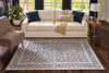 Momeni Afshar AFS-8 Charcoal Area Rug Room Image Feature