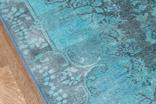 Momeni Afshar AFS-9 Blue Area Rug Close up