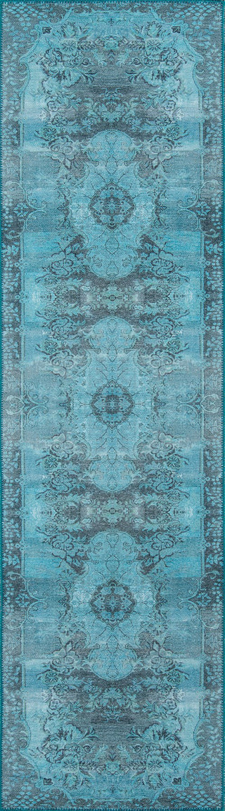 Momeni Afshar AFS-9 Blue Area Rug Runner Image