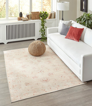 Momeni Afshar AFS14 Beige Area Rug Room Image Feature