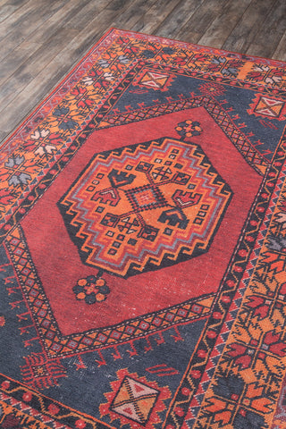 Momeni Afshar AFS16 Red Area Rug Corner Image