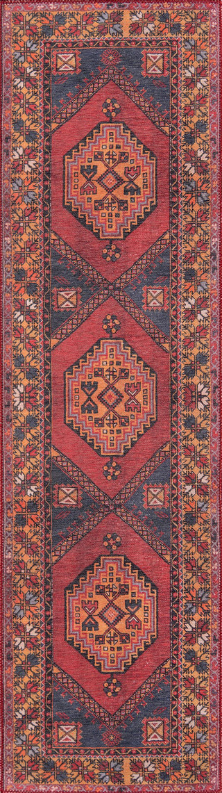 Momeni Afshar AFS16 Red Area Rug Runner Image