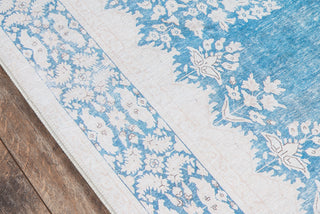 Momeni Afshar AFS23 Blue Area Rug Close up