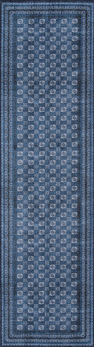 Momeni Afshar AFS26 Blue Area Rug Runner Image