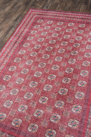 Momeni Afshar AFS26 Red Area Rug Corner Image