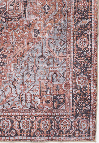 Momeni Afshar AFS36 Copper Area Rug Corner Image