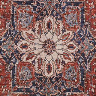 Momeni Afshar AFS37 Red Area Rug Swatch Image