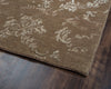 Rizzy Avant-Garde AG8789 Camel Area Rug Corner Shot