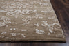 Rizzy Avant-Garde AG8789 Camel Area Rug Edge Shot