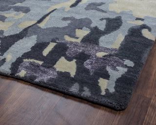 Rizzy Avant-Garde AG8791 Blue Area Rug Corner Shot