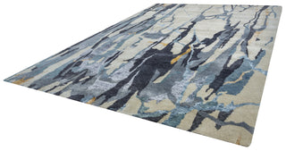 Rizzy Avant-Garde AG8826 Blue Area Rug Angle Shot