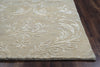 Rizzy Avant-Garde AG8923 Ivory Area Rug Edge Shot