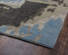 Rizzy Avant-Garde AG8925 Blue Area Rug Corner Shot