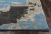 Rizzy Avant-Garde AG8925 Blue Area Rug Edge Shot