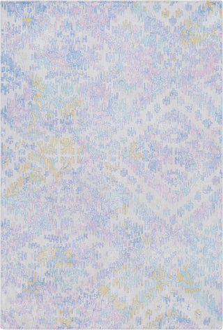 Surya Antigua AGA-1009 Denim Bright Blue Lilac Aqua Sky Light Gray Olive Area Rug main image