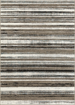 Surya Agra AGR-2303 Camel Taupe Denim Black Charcoal Medium Gray White Area Rug Mirror main image