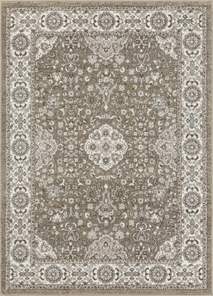 Surya Agra AGR-2306 Camel Taupe Medium Gray Charcoal White Area Rug Mirror main image