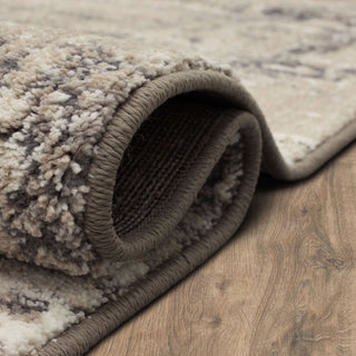 Karastan Epiphany Agusti Frost Grey Area Rug Lifestyle Image