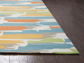 Rizzy Azzura Hill AH109A Area Rug Corner Image Feature