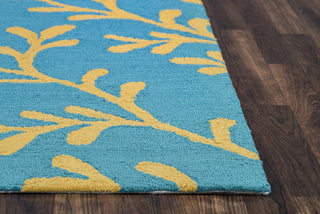 Rizzy Azzura Hill AH9966 Area Rug Corner Image Feature
