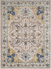Surya Athens AHN-2301 Camel Navy Ivory Sky Blue Charcoal Butter White Area Rug Mirror main image