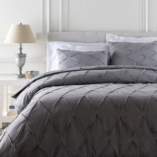 Surya Aiken AIK-9001 Gray Bedding Twin Duvet