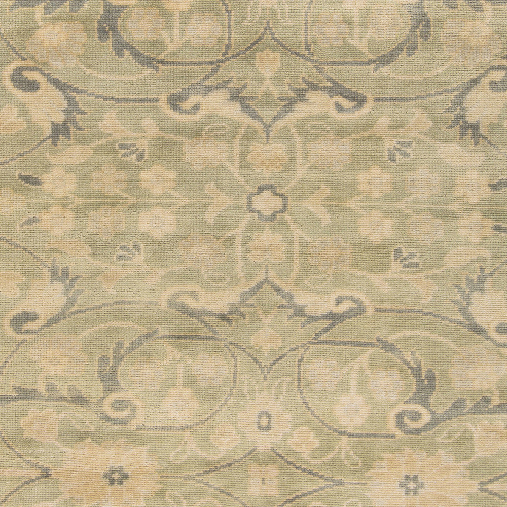 Surya Ainsley AIN-1013 Sea Foam Hand Knotted Area Rug Sample Swatch