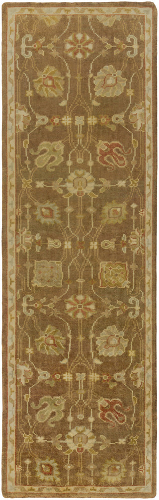 Surya Ainsley AIN-1016 Olive Area Rug 2'6'' x 8' Runner