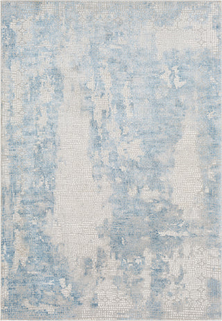 Surya Aisha AIS-2301 Sky Blue Medium Gray Light White Area Rug main image