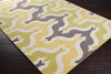 Surya AIW-4007 Lemon Hand Tufted Area Rug by Aimee Wilder 5x8 Corner